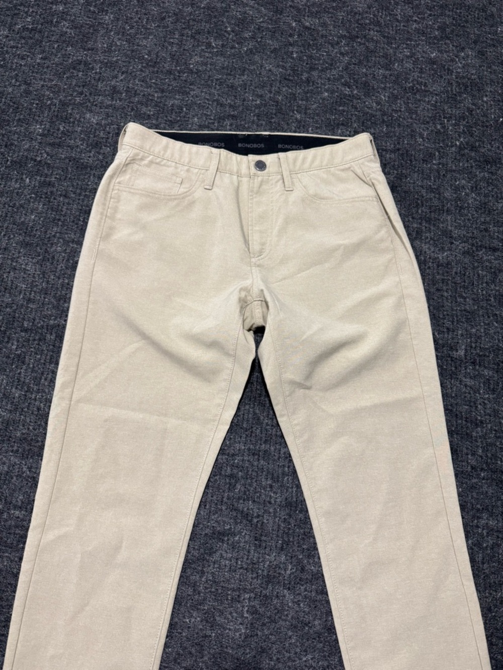 Bonobos Slim Chino Pants in Light Beige
